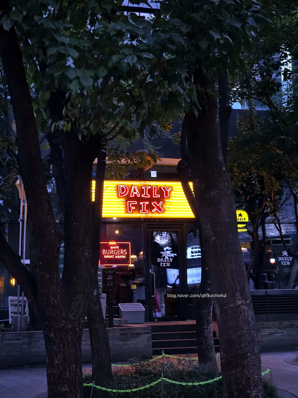 Daily Fix Euljiro handmade burger restaurant