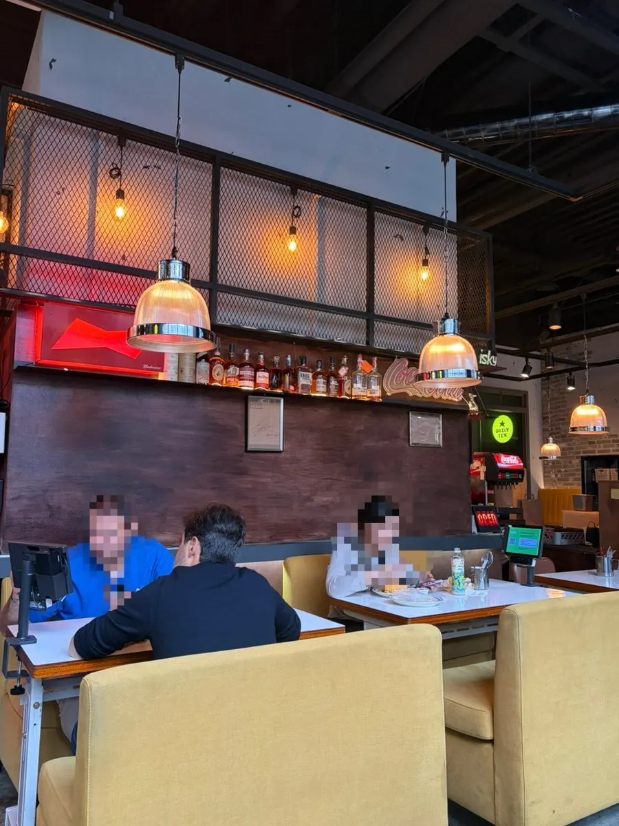 Cool diner interior at Daily Fix Euljiro