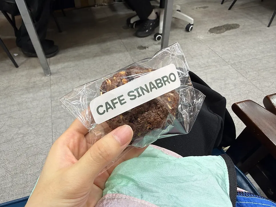 Scone de chocolate de Cafe Sinabro