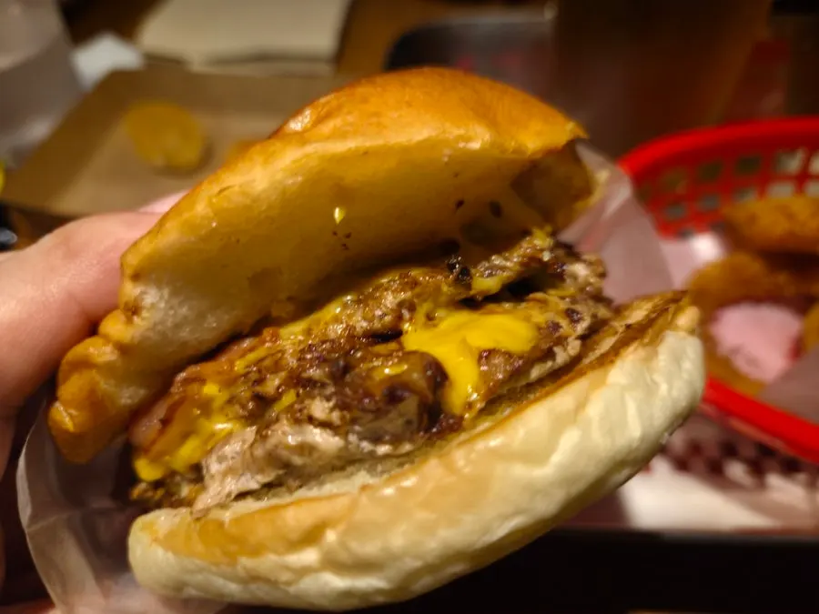 BAS Burger Double Bacon Cheeseburger
