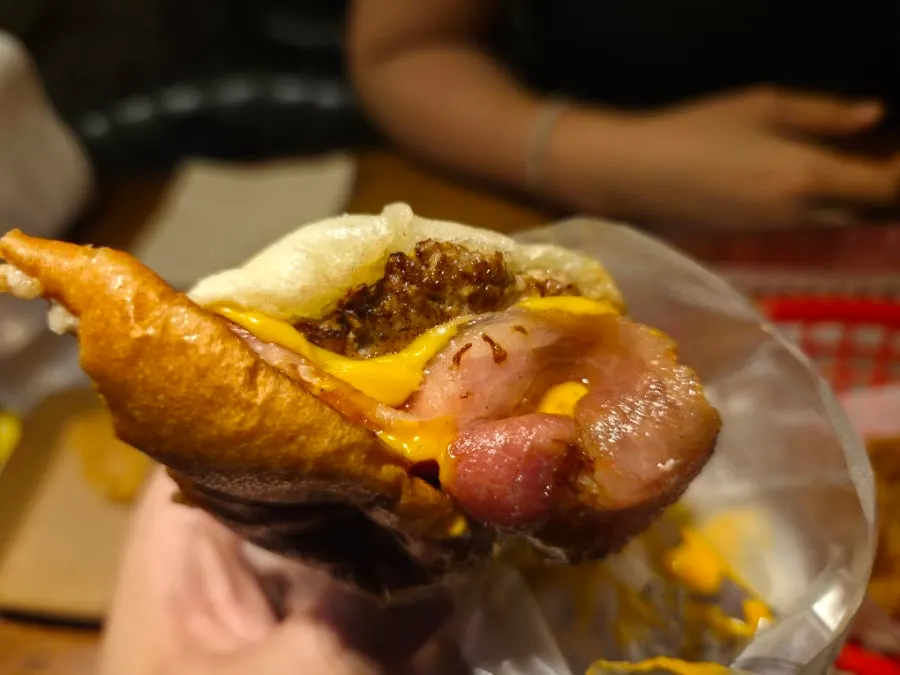 Double Bacon Cheeseburger ingredients
