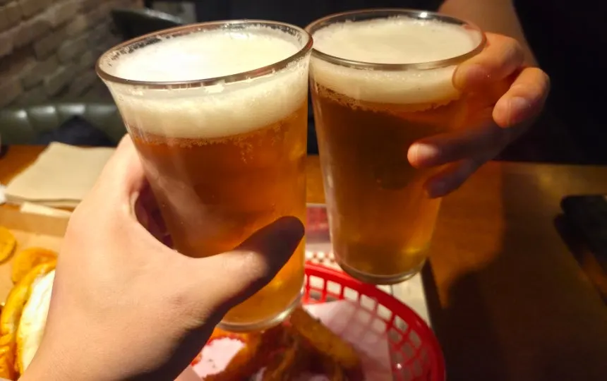 BAS Lager draft beer