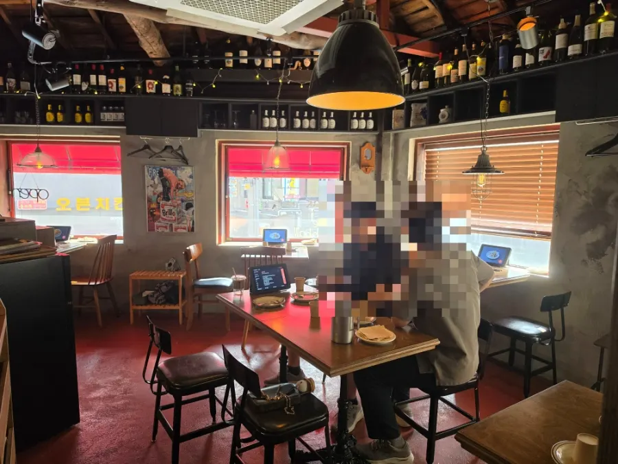 Interior of Hey Jinny lit with natural light