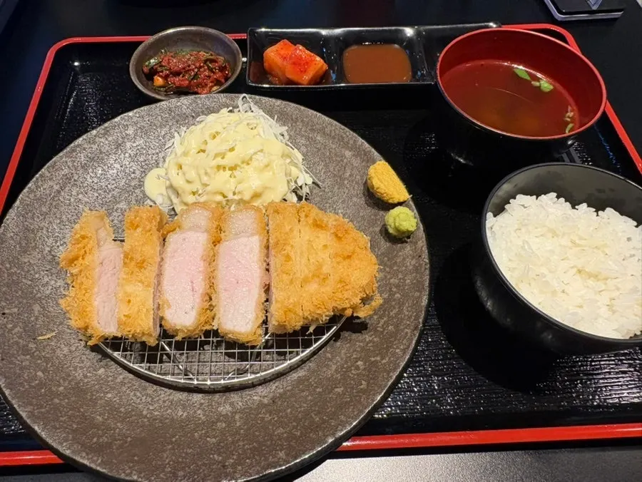 훈타 로스 등심카츠 정식