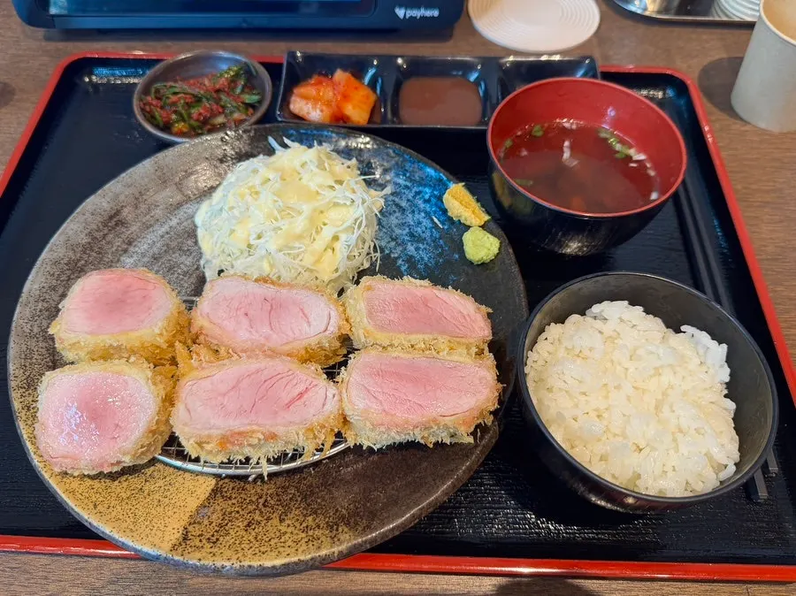 훈타 을지로 카츠 식사 사진