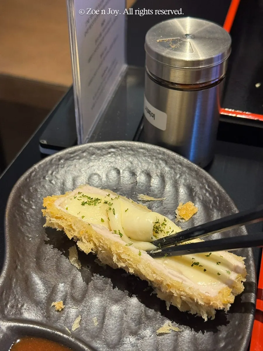 훈타 치즈카츠 사이드 사진