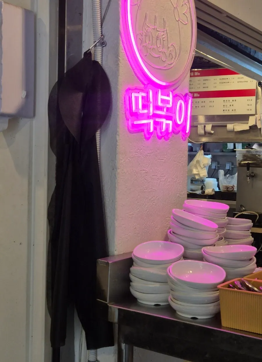 Disposable aprons hanging on the wall