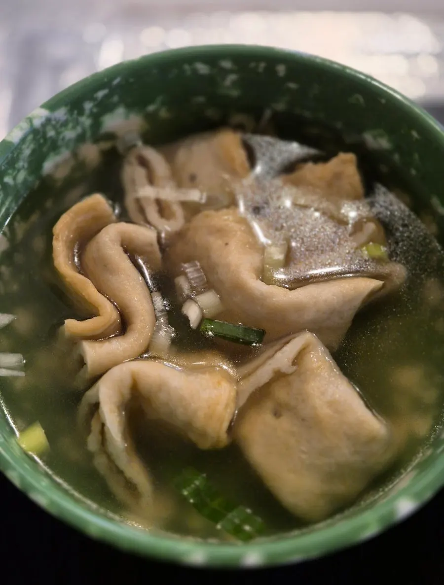 Fish cake soaked in tteokbokki broth