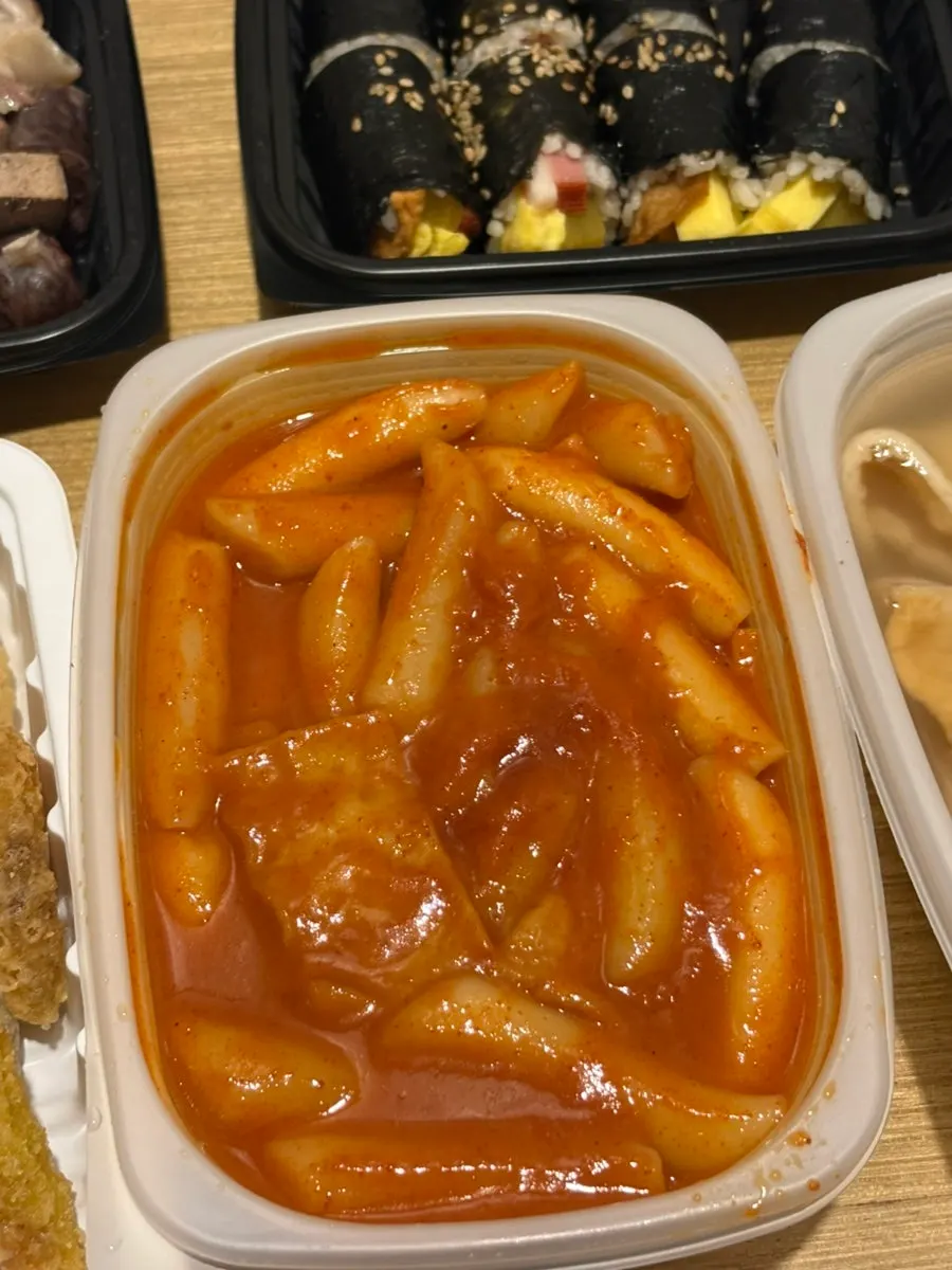 Thick-sauced wheat rice cake tteokbokki