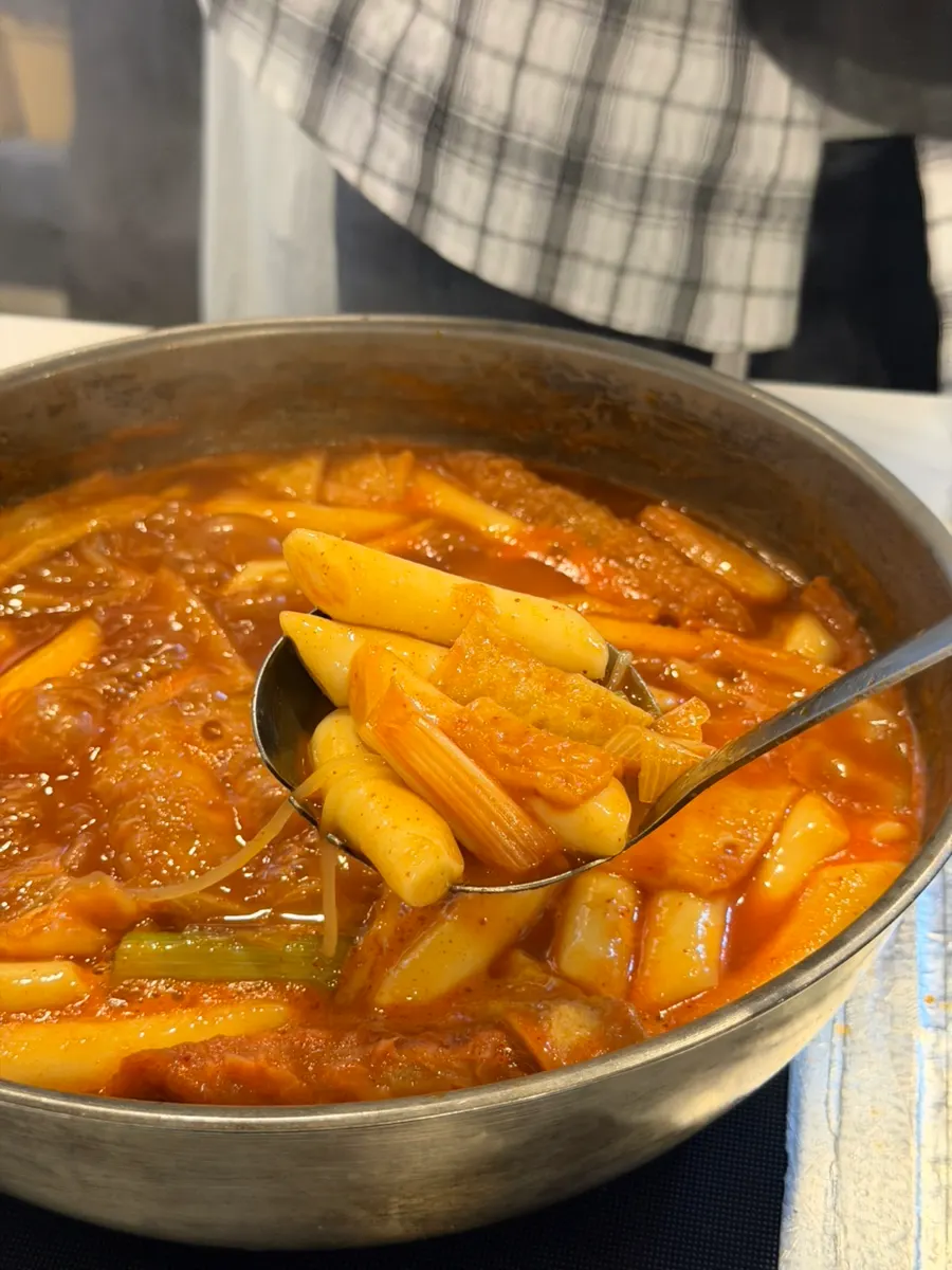 계란 대신 넣어준 쫄면 사리