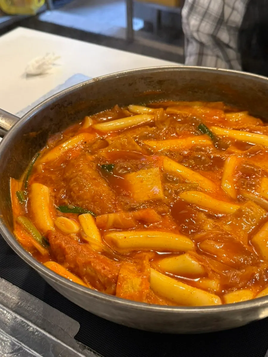 끓이면서 걸쭉해진 즉석떡볶이 양념