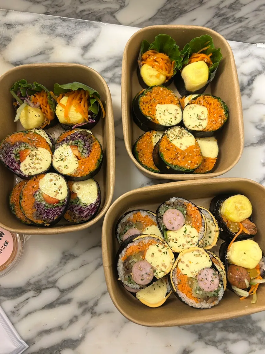 운동 후 식단으로 고른 29타마고 을지로점 김밥