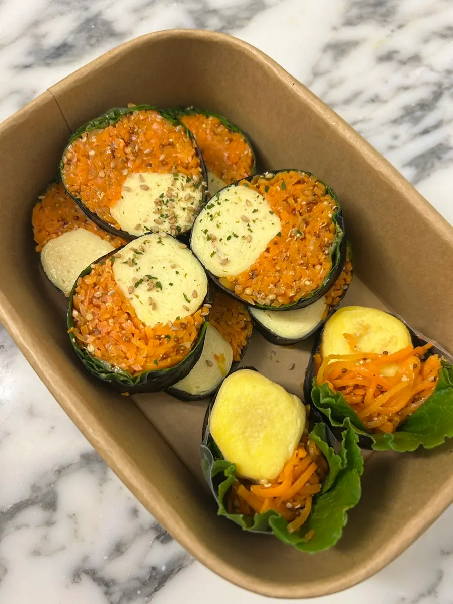 29타마고 키토당근라페 김밥 한 줄