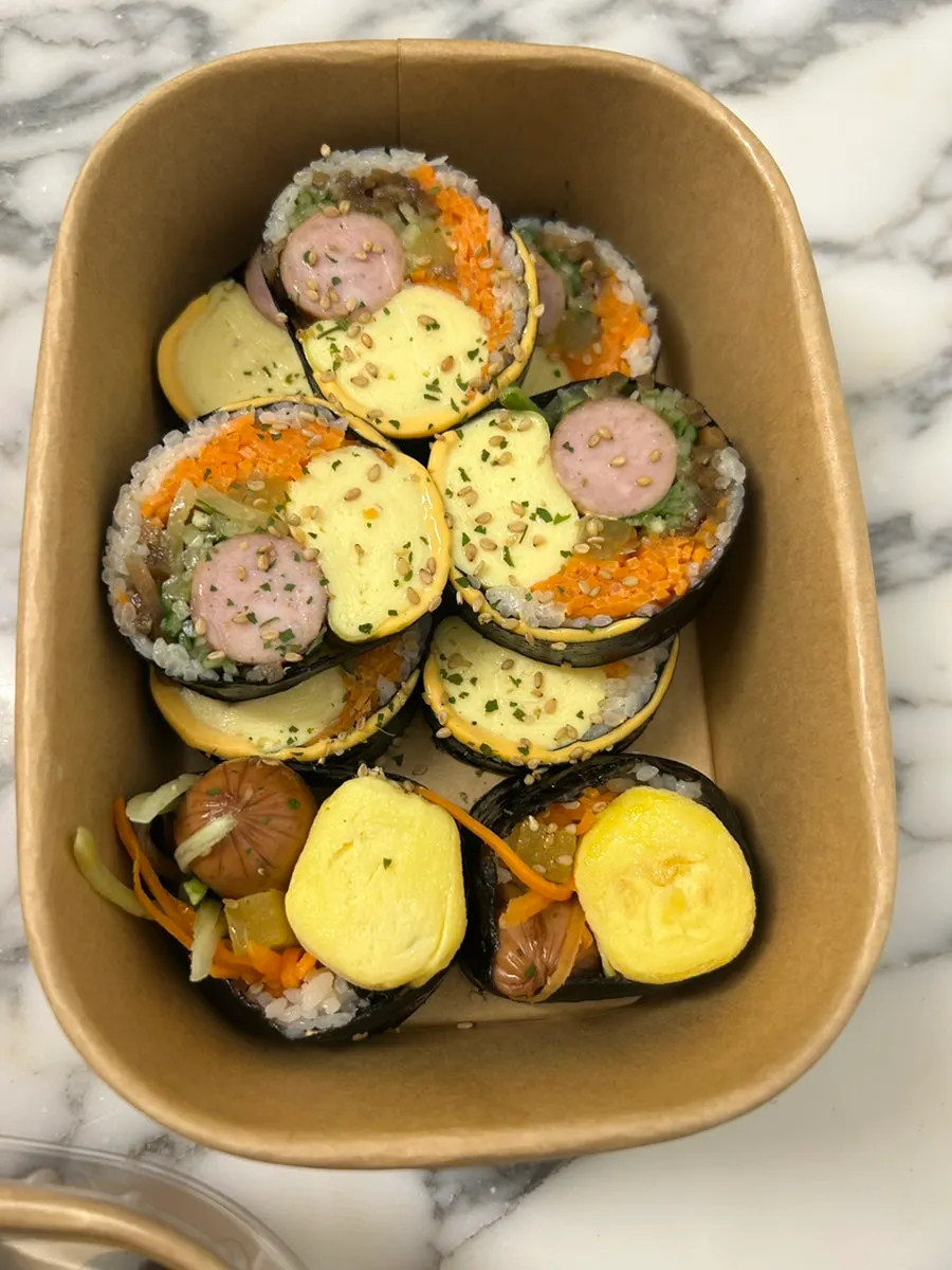 29타마고 통소시지치즈김밥 한 줄