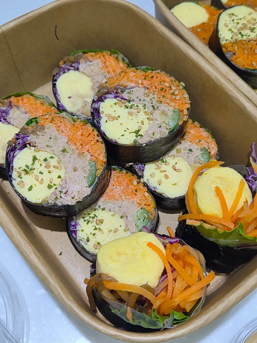 Keto tuna gimbap
