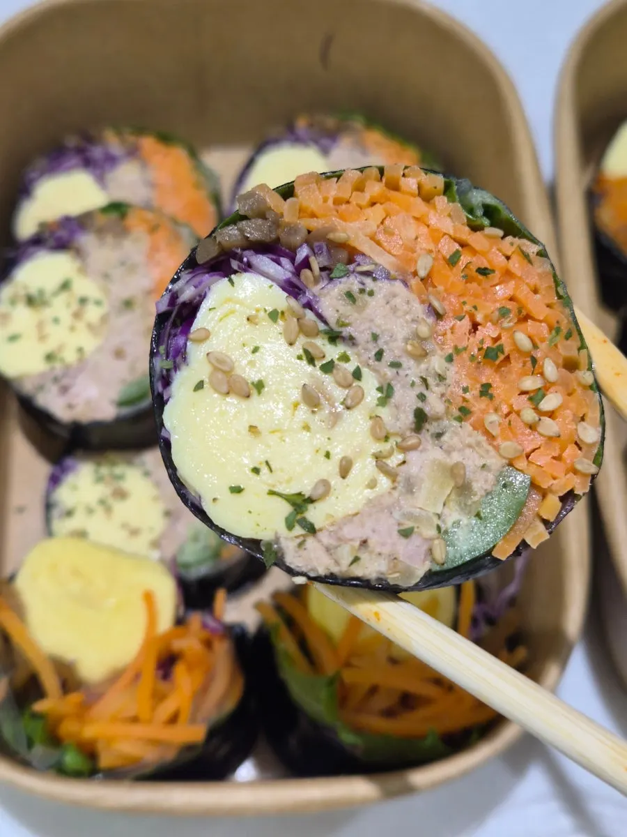 Keto tuna gimbap
