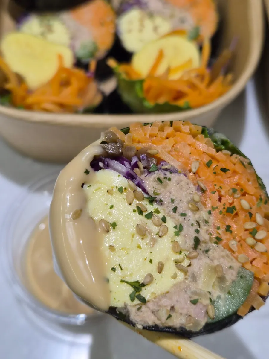Keto tuna gimbap