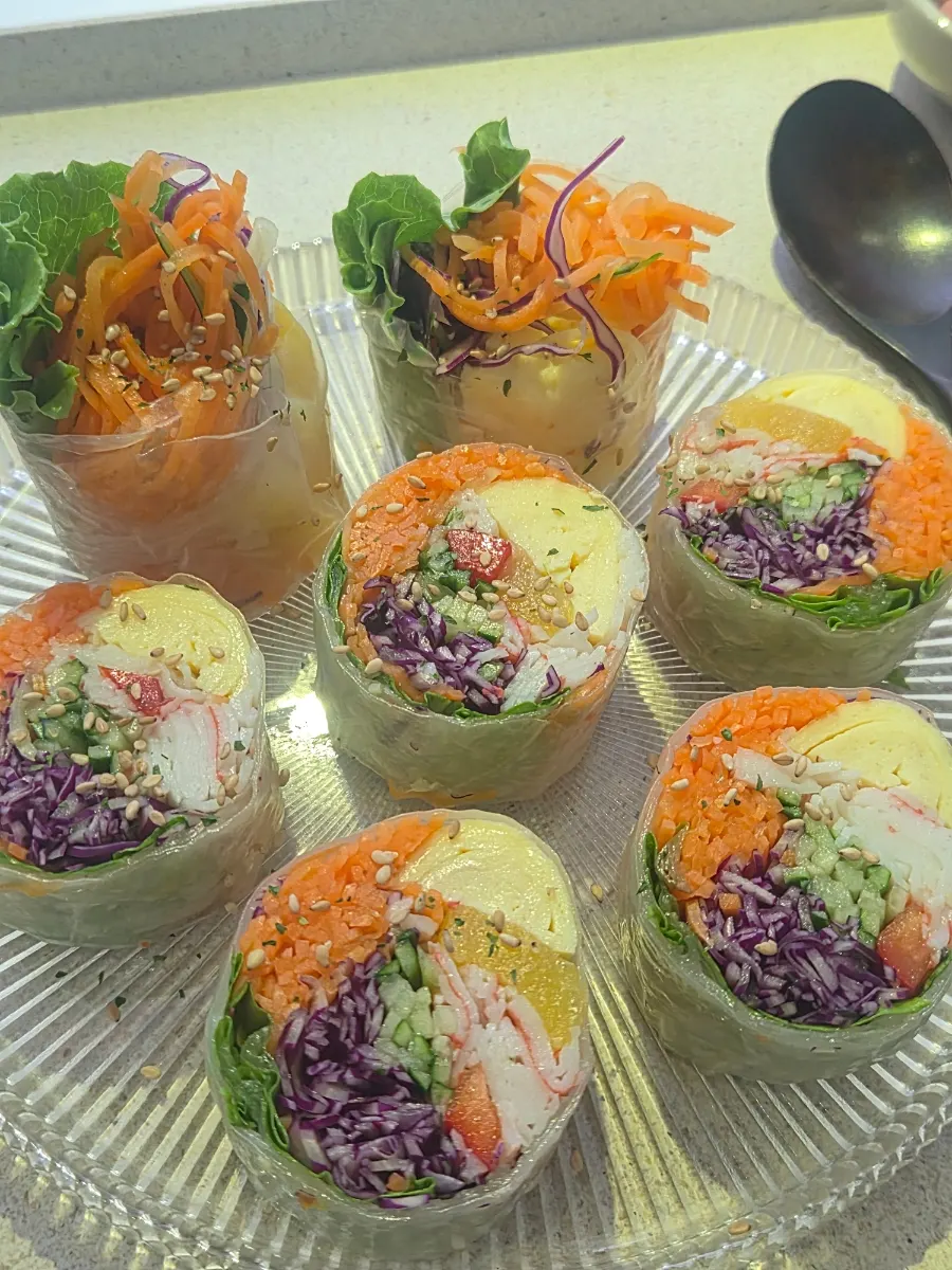 Light meal menu