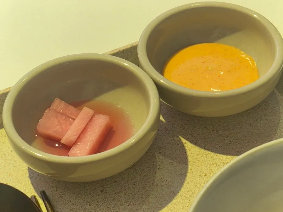 Light meal menu