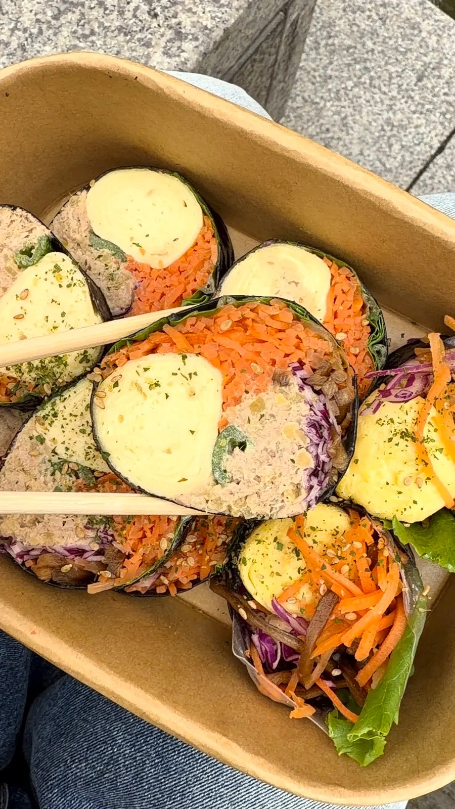 대표키토 참치 김밥 단면