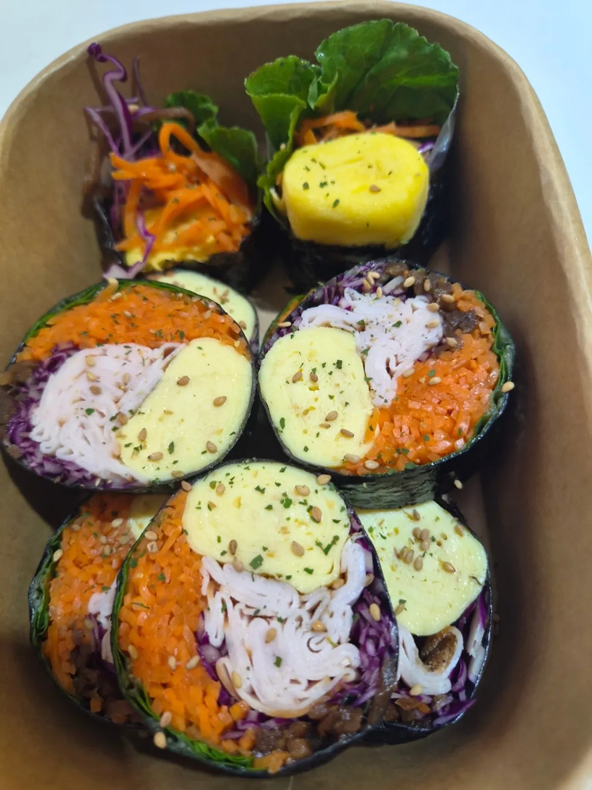 29타마고 을지로점에서 포장한 키토김밥 도시락
