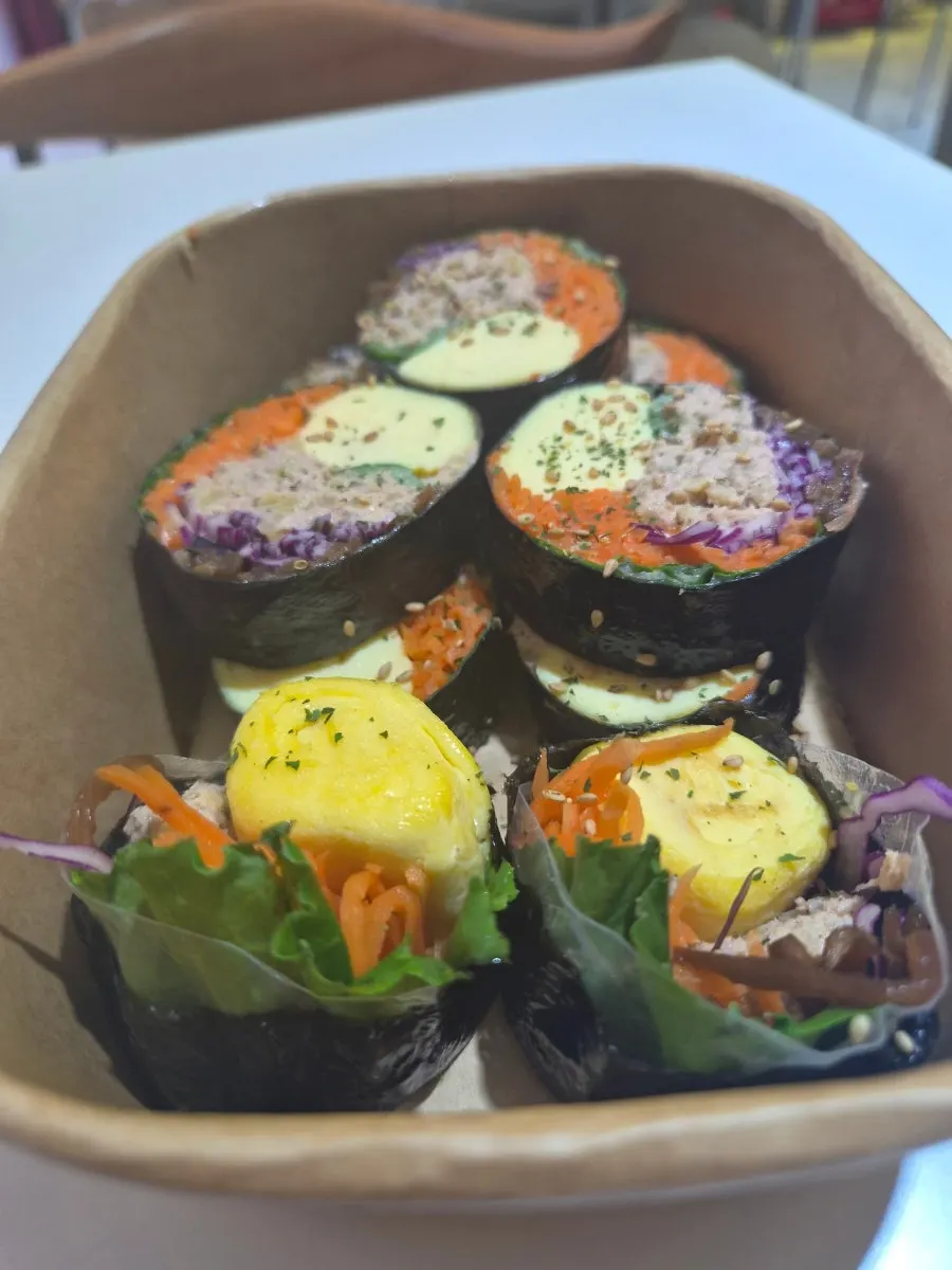청계천 나들이에 챙긴 키토김밥 포장 도시락