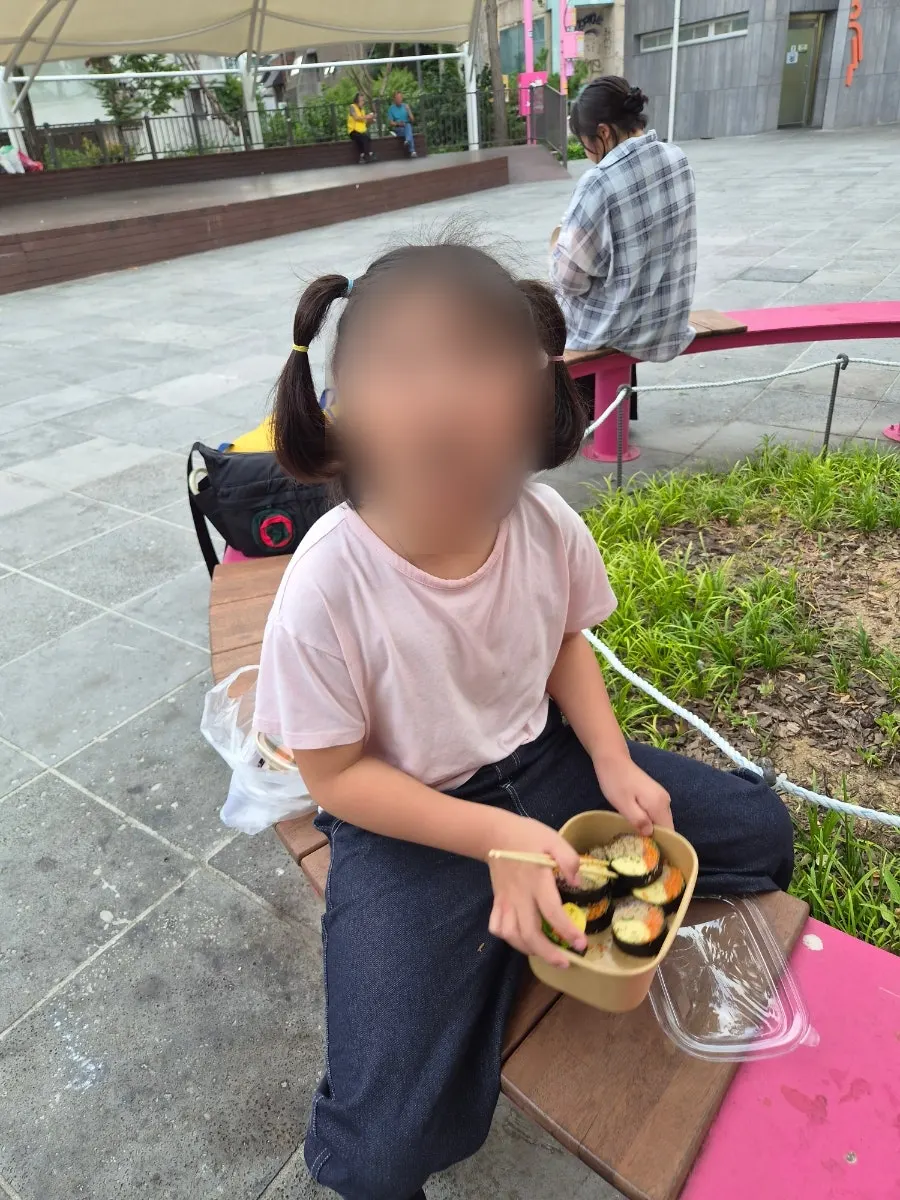 아삭한 당근라페가 들어간 키토김밥