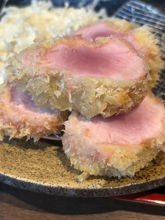 훈타 안심 카츠 단면