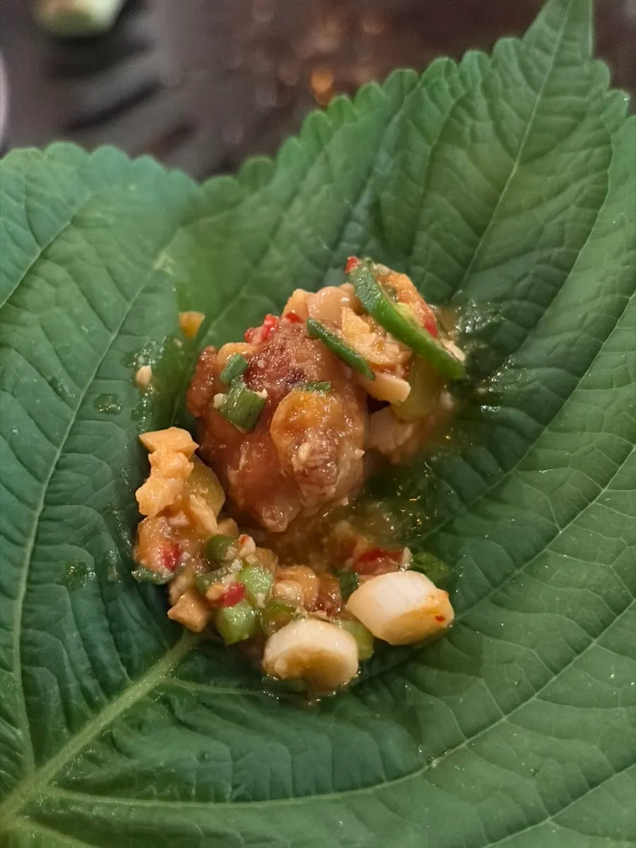 막장에 찍은 막창 한 점