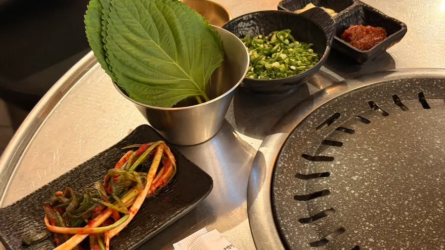 백염막창 메뉴판