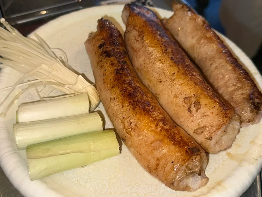 Thick, pre-seared makchang, 2 servings