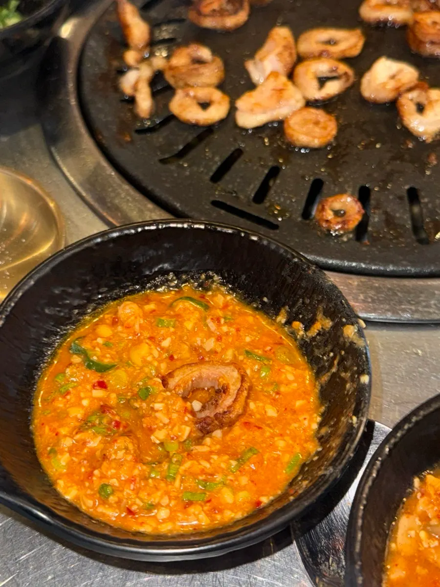 Doenjang jjigae packed with meat