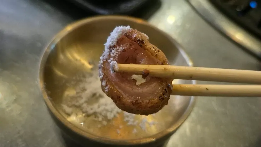 Crisp-grilled makchang
