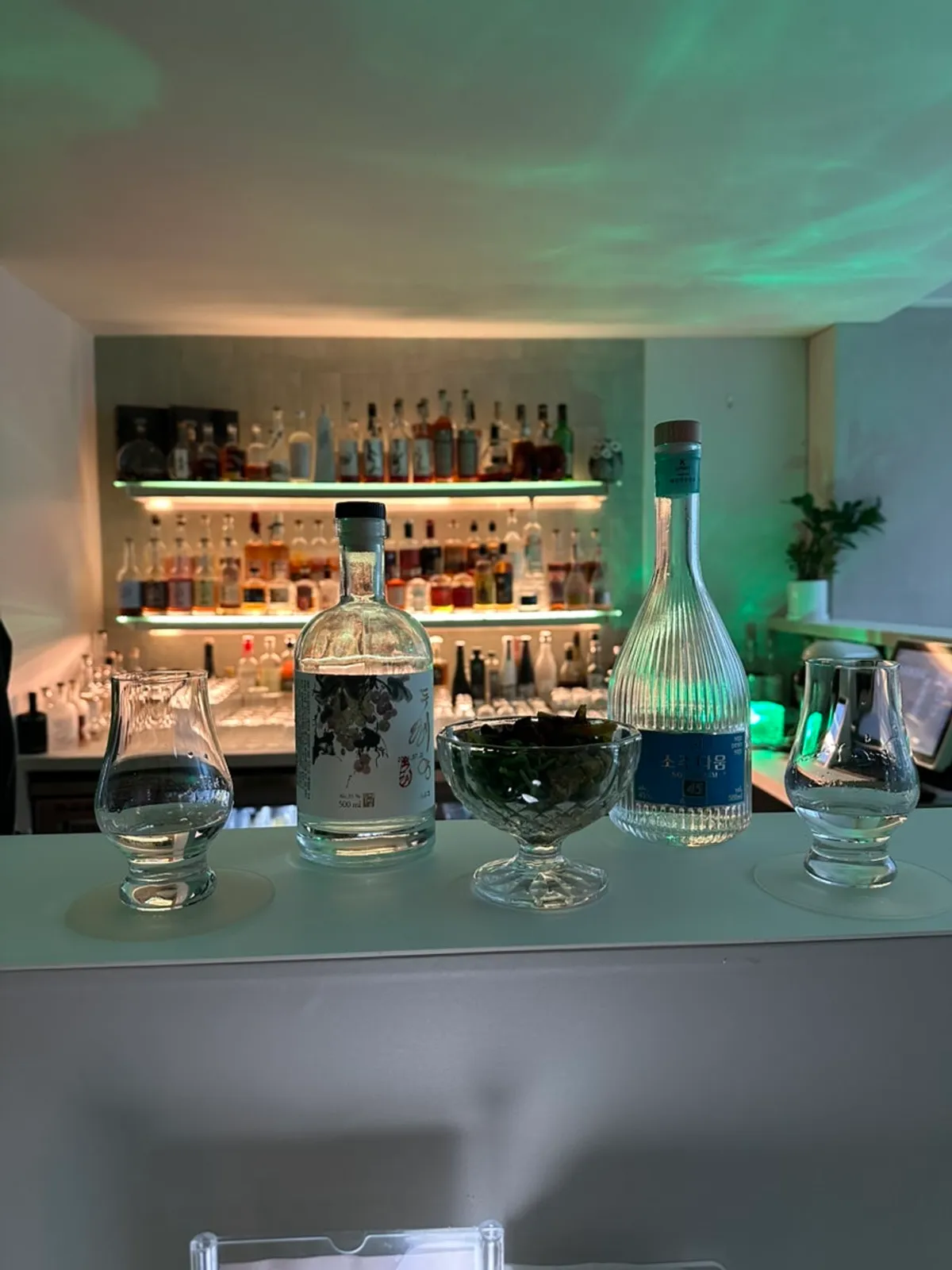 Distinctive mood inside the Moss traditional liquor bar