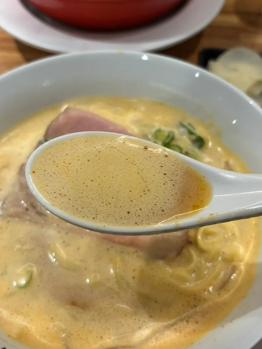 진한 닭 육수 토리파이탄 라멘