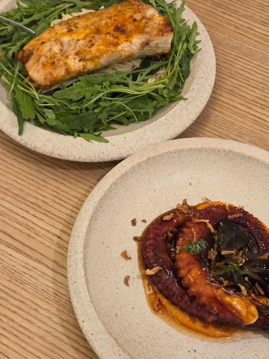 식사를 마친 퓨 을지로 공간