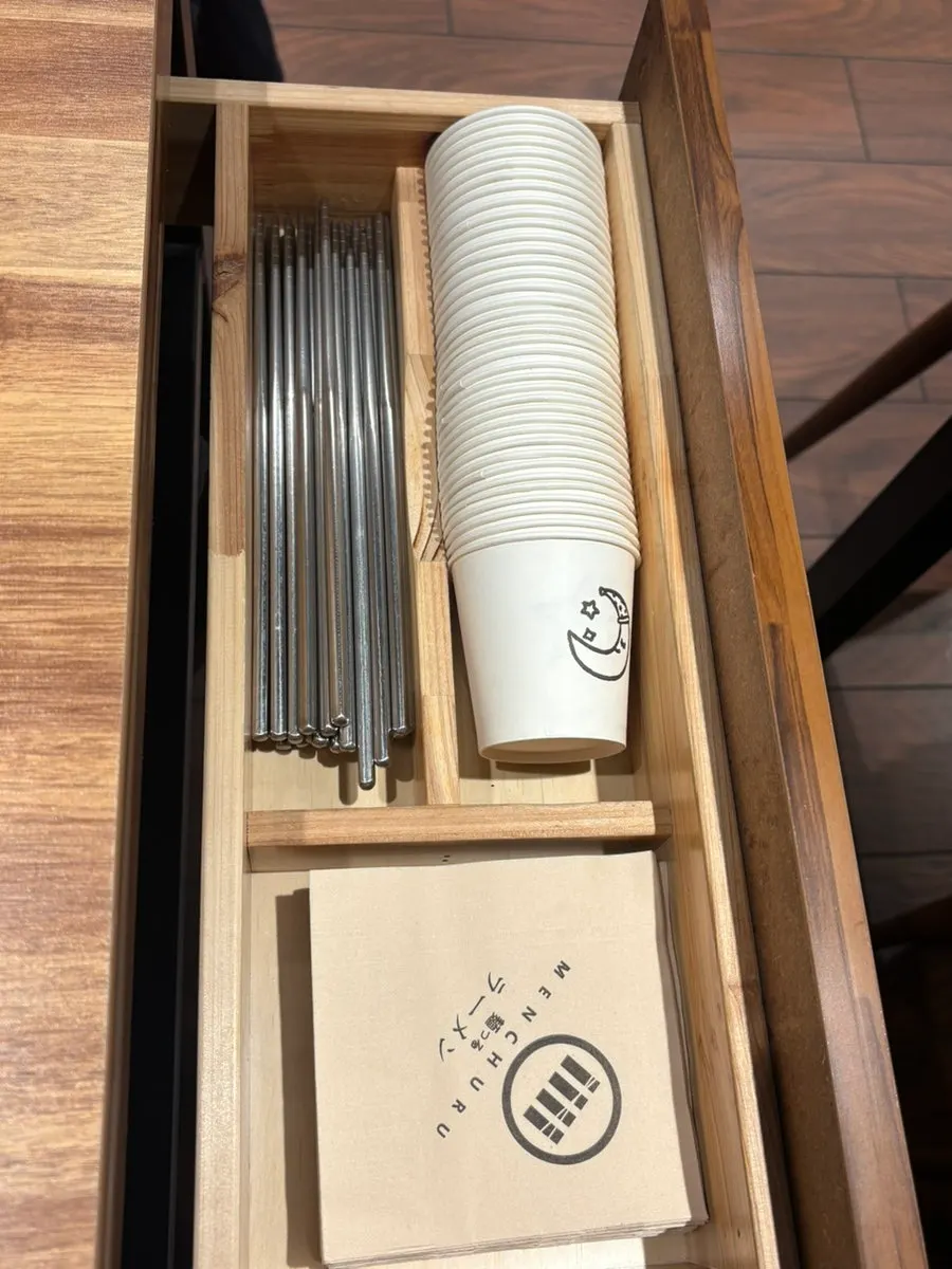 Utensils and table setup