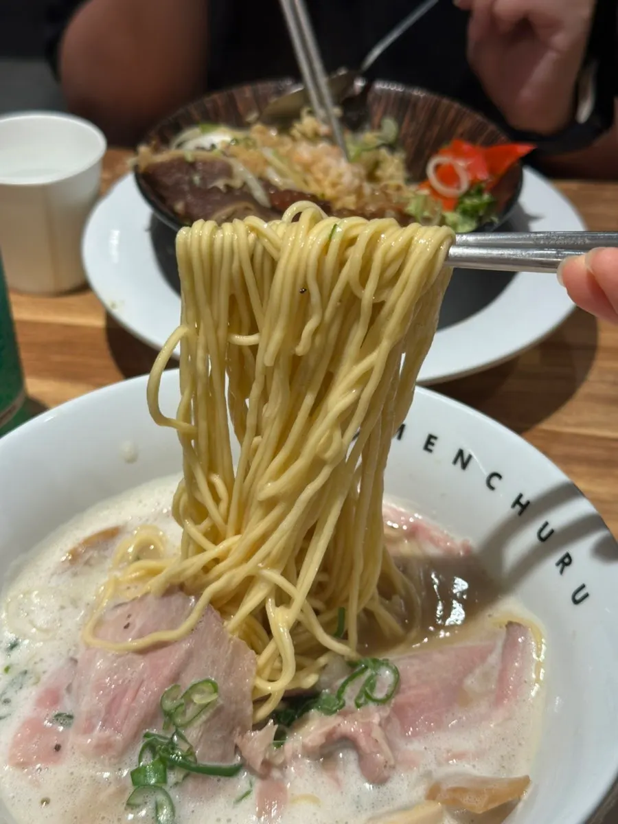 Tori paitan broth after adding more stock