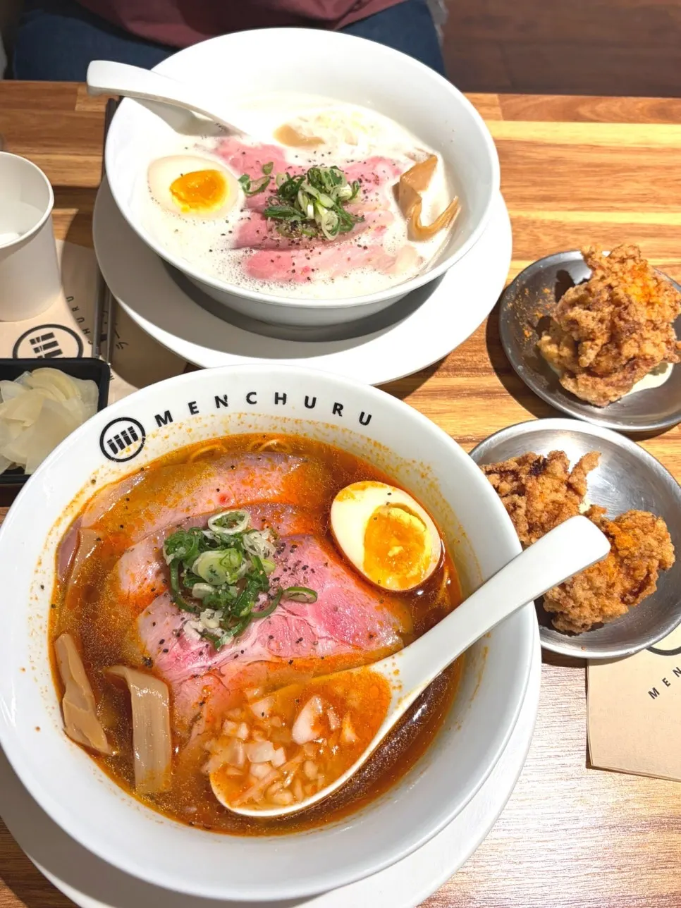 멘츠루 을지로점 라멘 메뉴판