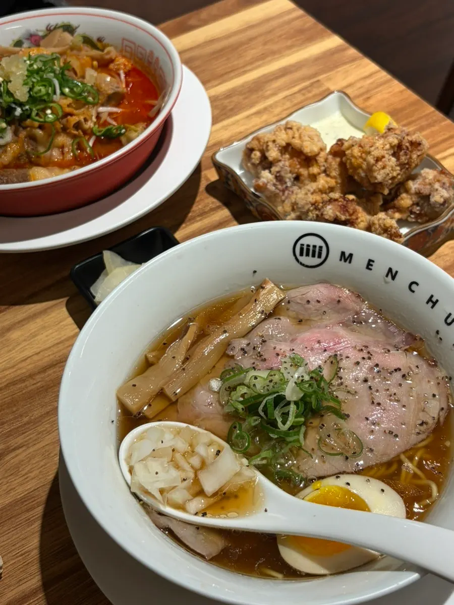 Table at Mentsuru Euljiro Branch after finishing the meal