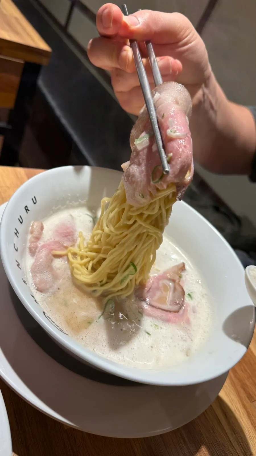 토리파이탄 진한 국물 클로즈업