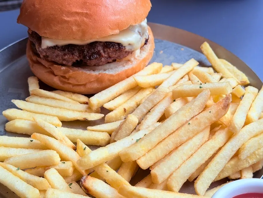 Fries that came with the set menu