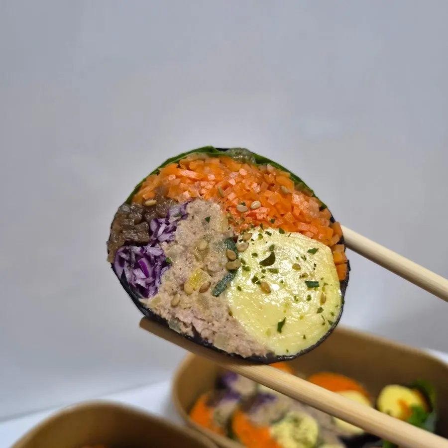 키토참치 김밥 한 접시