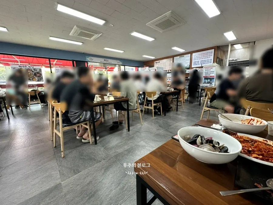 해상궁 야외 애견 동반 테이블