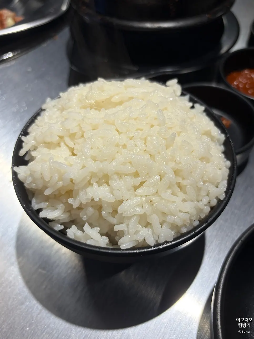 Original yeol soondubu jjigae and steamed rice