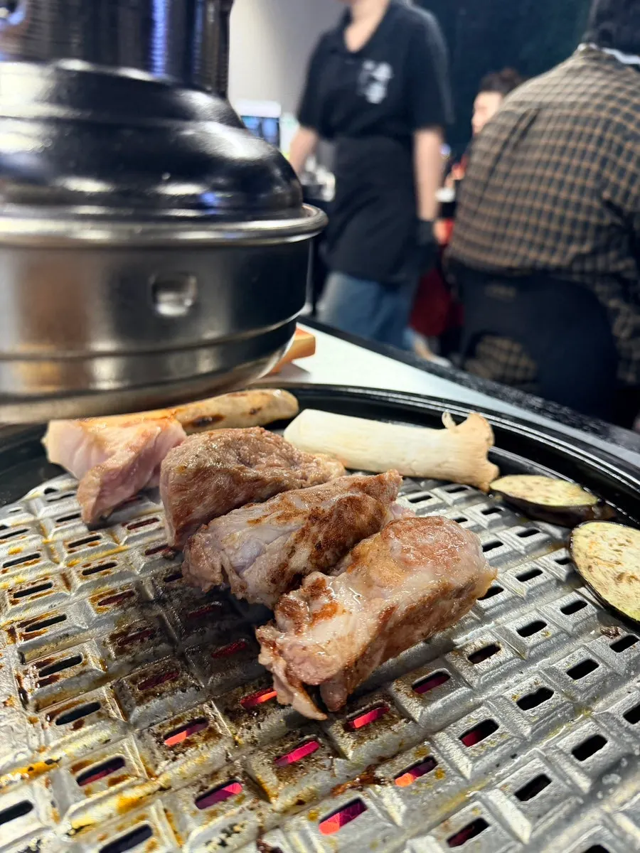 Meal dishes ordered with the meat