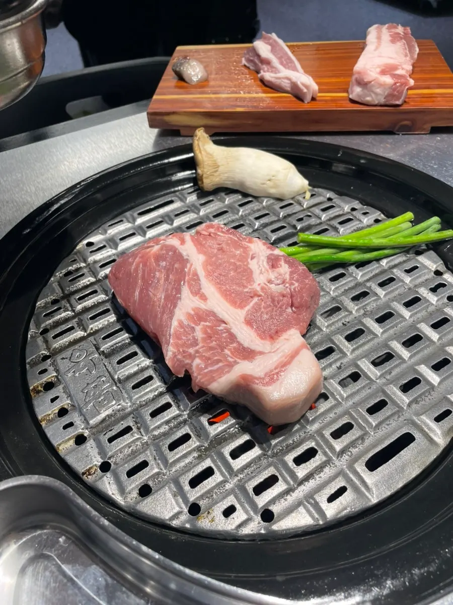 Assorted pork neck, gabrisal, and pork belly