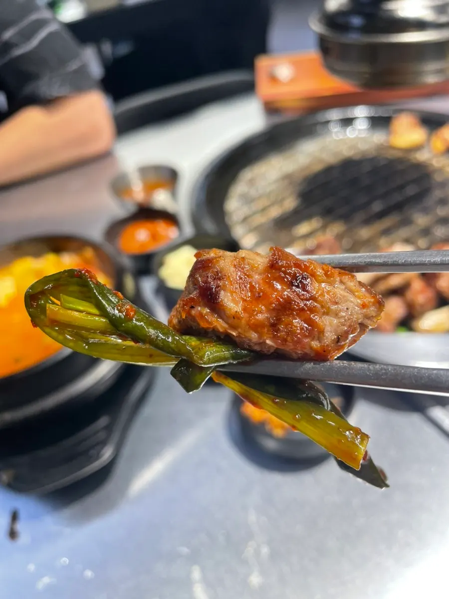 The three pork cuts in the platter