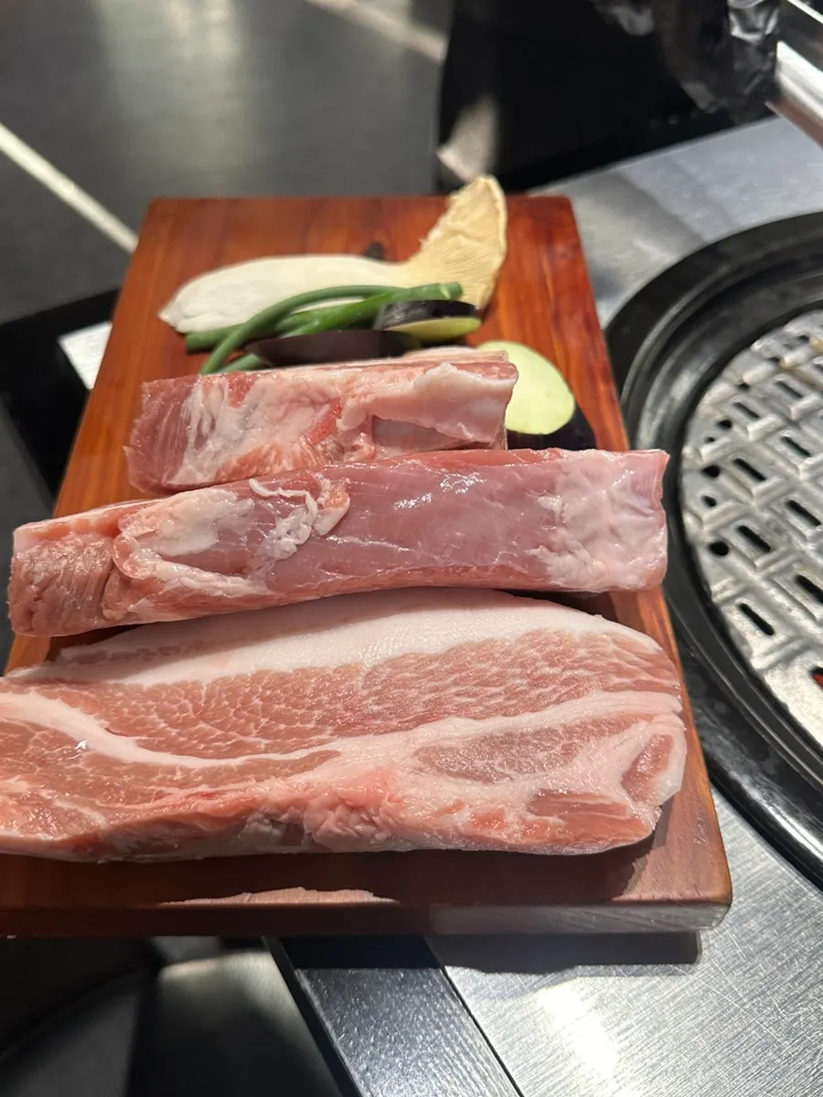 육쯥 통삼겹 3인분 생고기