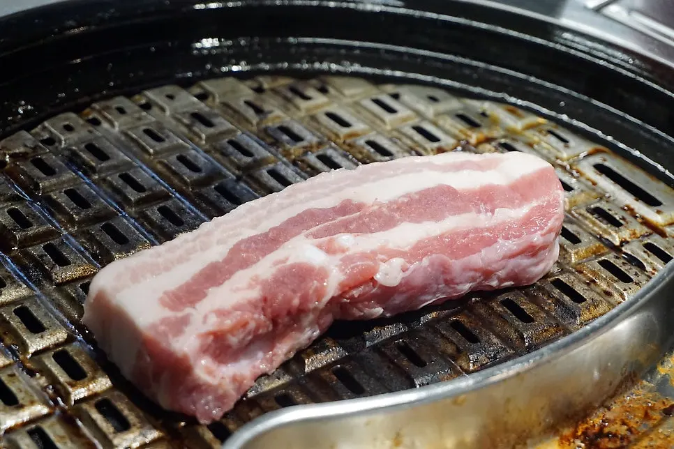 육쯥 통삼겹 1인분 생고기
